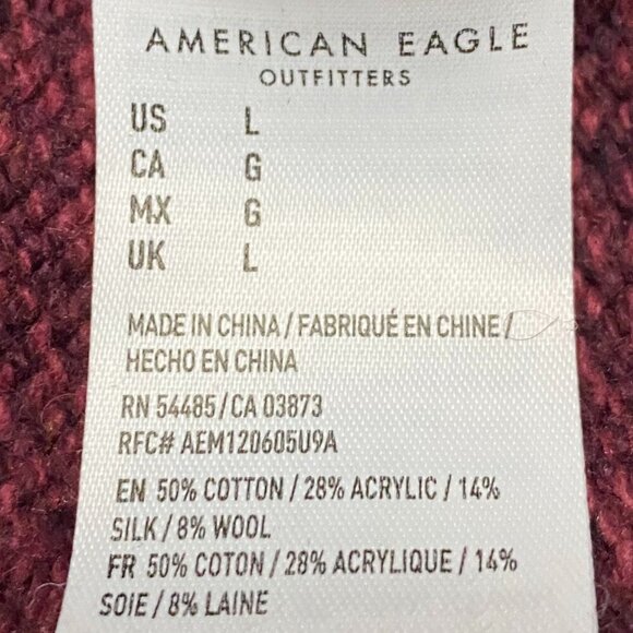 Monochromatic Hooded Sweater - American Eagle - Picture 4 of 4